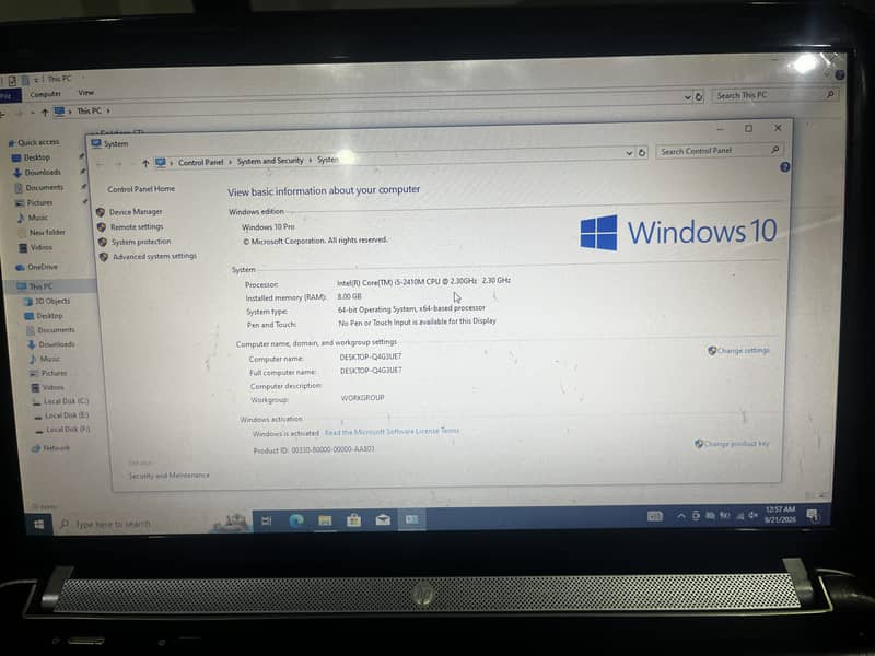 HP pavilion 5