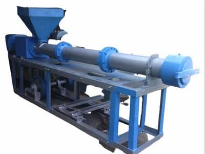 PLASTIC RECYCLING CUTTER MACHINE FOR SALE GOOD CONDITION