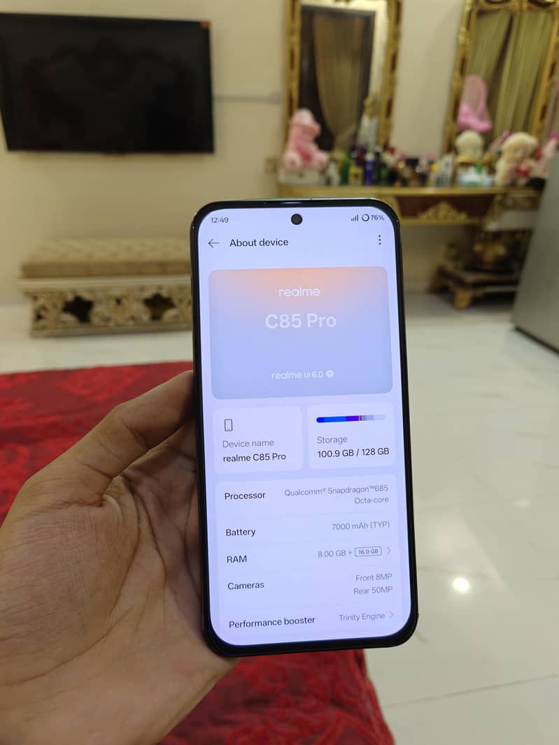 Realme c85 pro 7