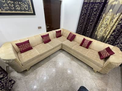 Golden Sofas L Shape