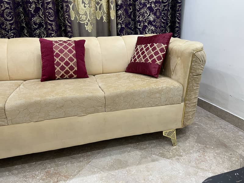 Golden Sofas L Shape 1
