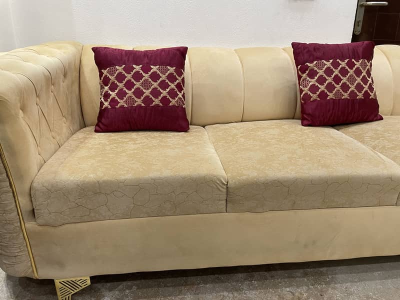 Golden Sofas L Shape 2