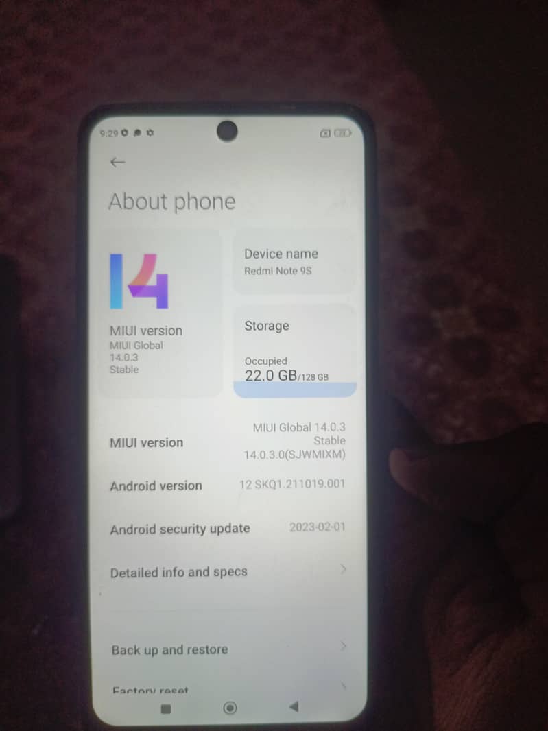 Xiaomi Redmi Note 9S 3