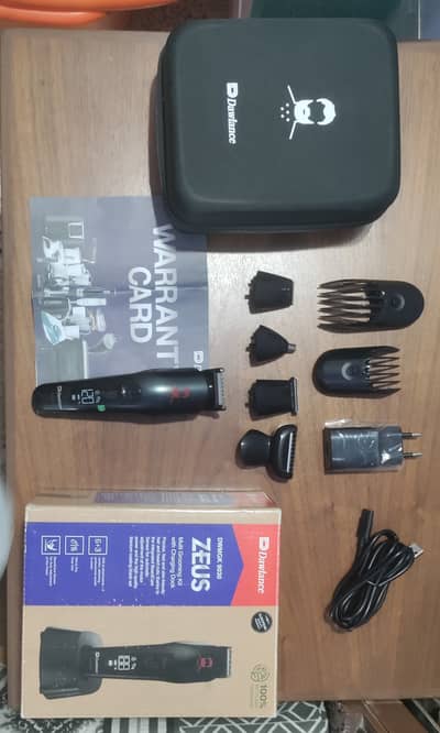 Dawlance Mens Hair & Beard Trimmer + Nose Trimmer, 13 Months Warranty