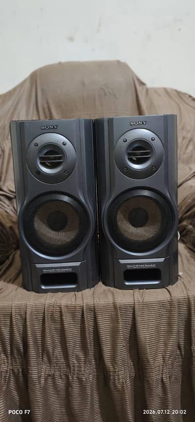 sony 200watt  speakers