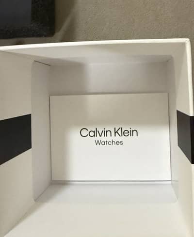 Brand new Calvin klein watch having tag too