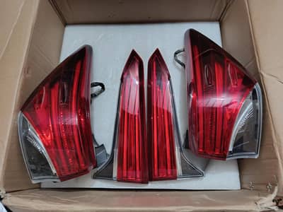 fortuner Headlights back lights and bumpers orginal