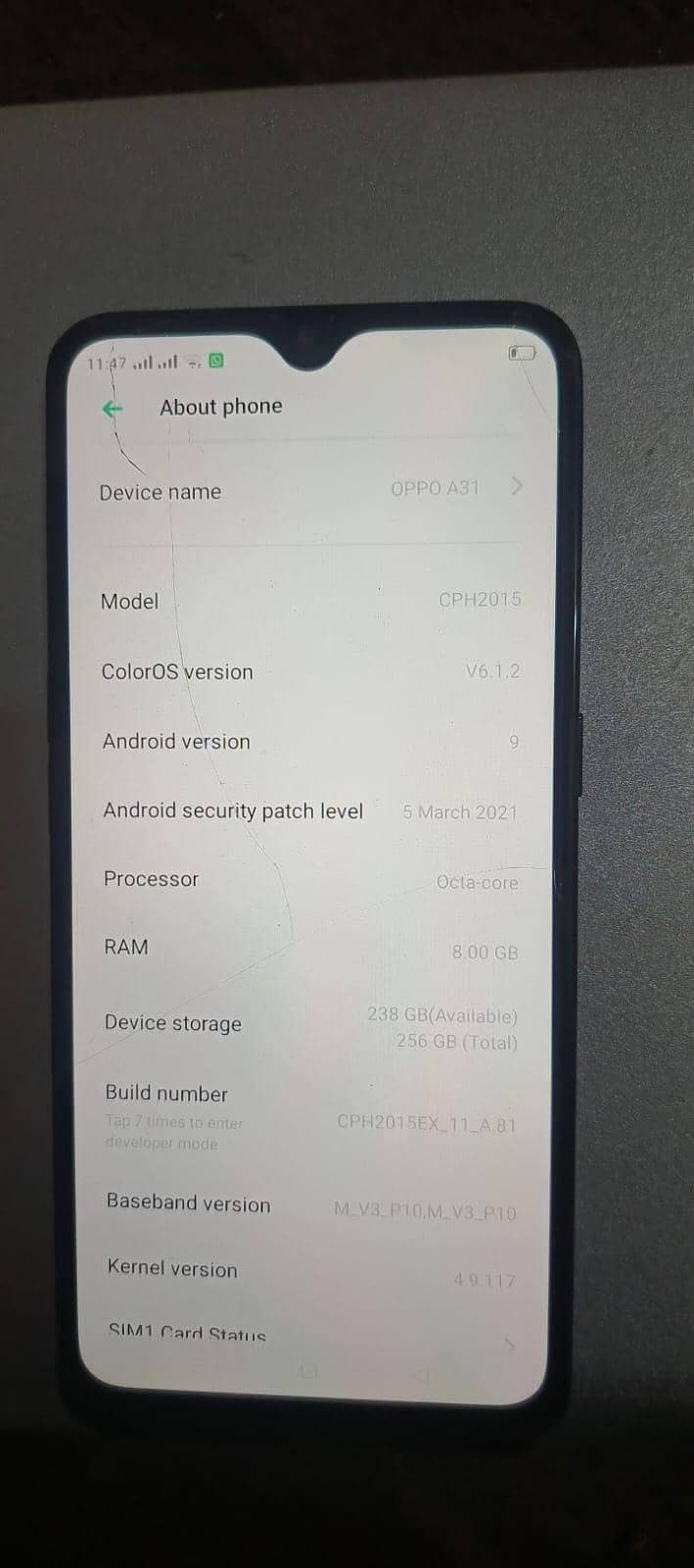 OPPO A31 5