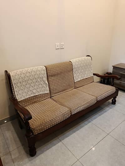 Selling Vintage Sofa Set - Solid Wood