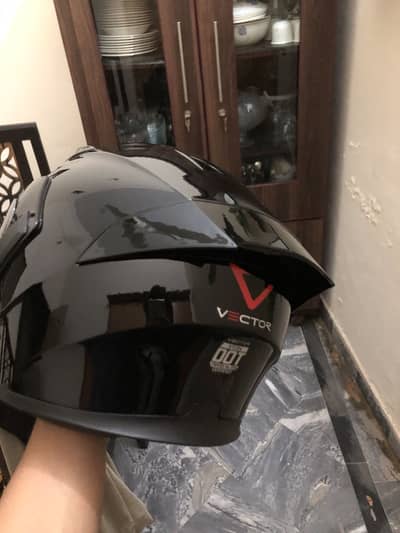 NEW HELMET VECTOR 254 WITH CHROME WISOR