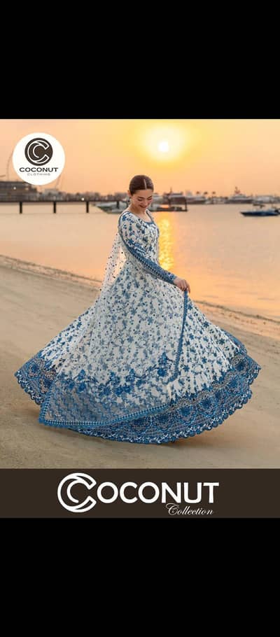 Digital print maxi 3 piece