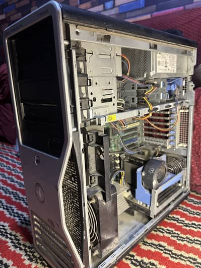 Dell Precision T7500 Workstation Case | 2 Xeon CPU | 1100W PSU