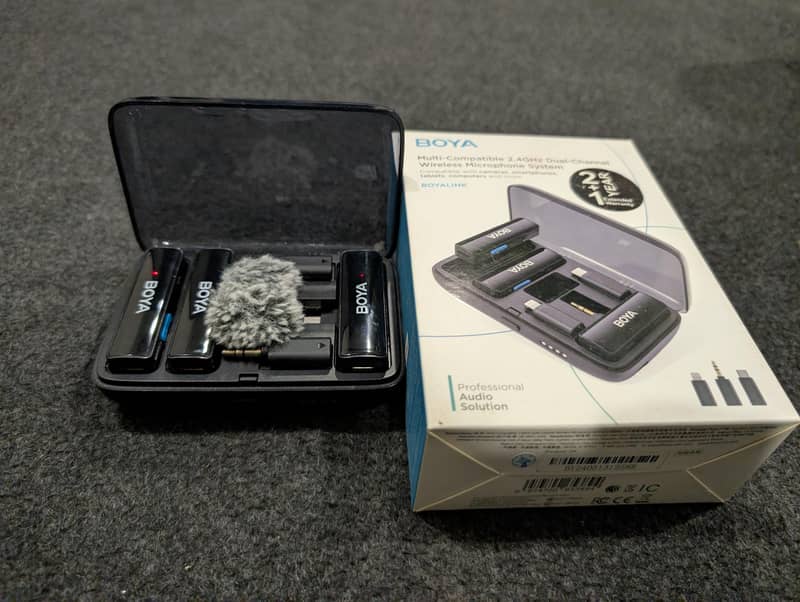 Boya link wireless microphone 1