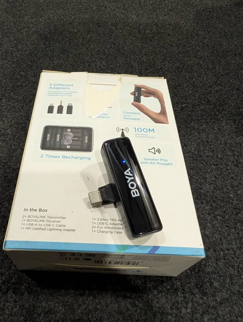 Boya link wireless microphone 2