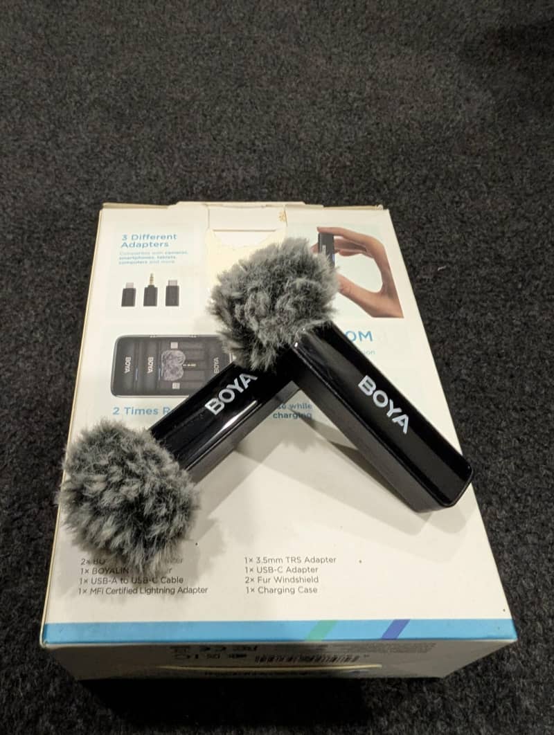 Boya link wireless microphone 3