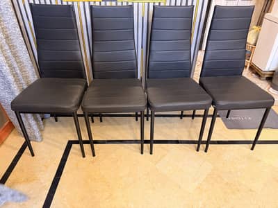 4 chairs only