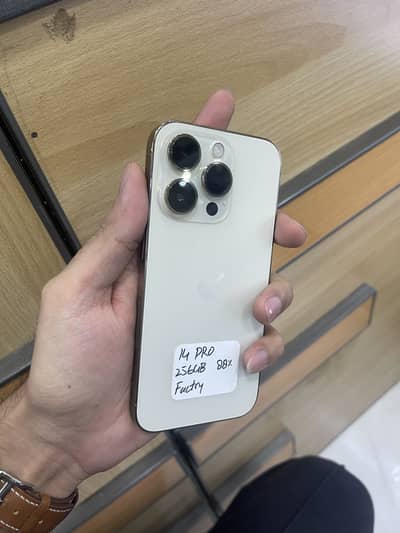 iPhone 14 Pro 256 gb non pta FU 2 months sim time 03098080971
