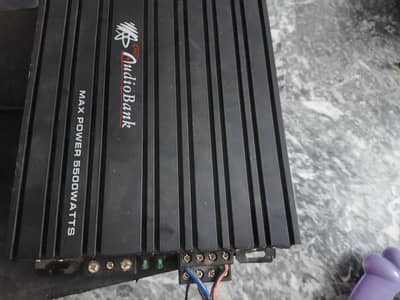 JBL Woofer And Amplifier