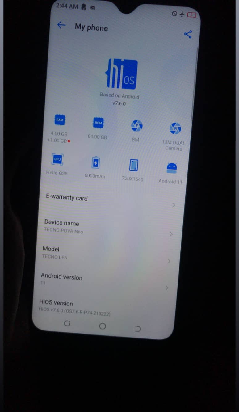Tecno Other Model 1