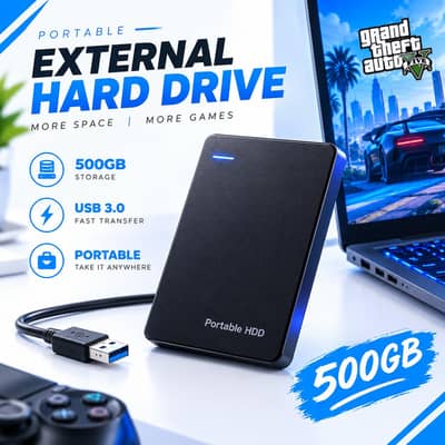 500 GB External Hard Drive