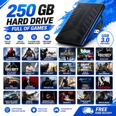 250GB External Hard Drive