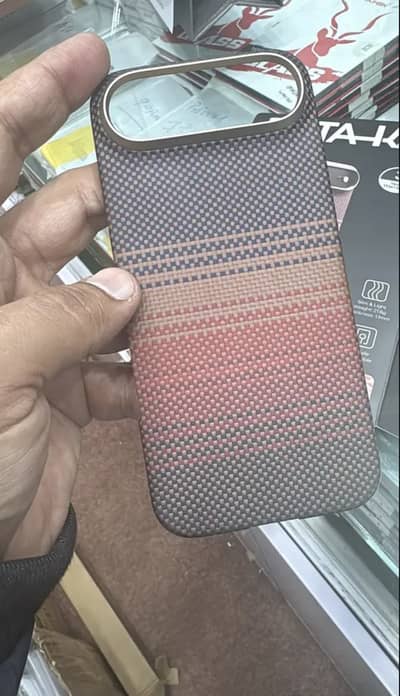 Original Pitaka Aramid Fiber Case — Premium Sunset / Weave Design