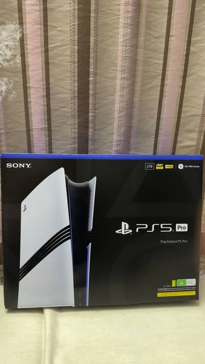 PLAYSTATION 5 pro brand new box pack 2tb