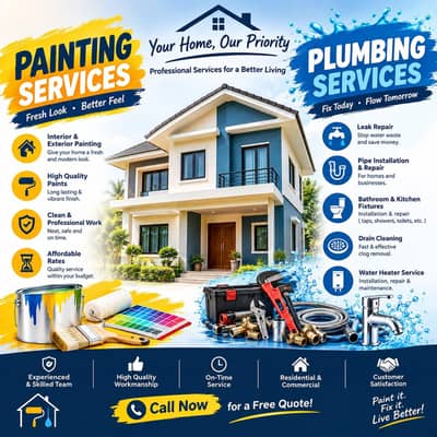 CJ Painting and plumbing services