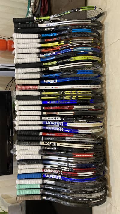 Tennis Rackets Wilson, Babolat, Head