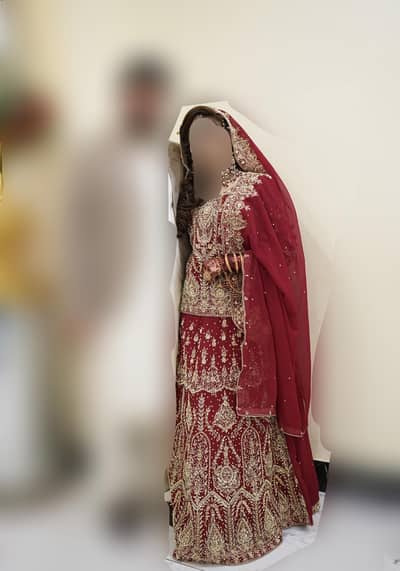 bridal dress baraat