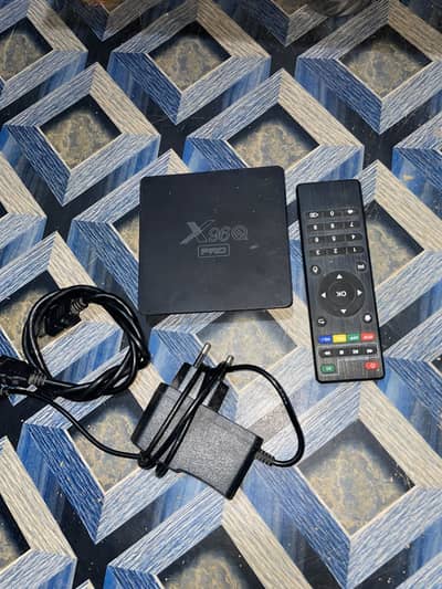 X96Q Pro 4/64 With all accessories 1 month used