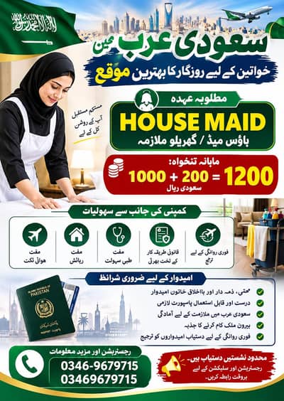 House maid and beautition