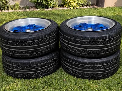 WORK S1 17 INCH DEEP DISH RIM & TYRE'S