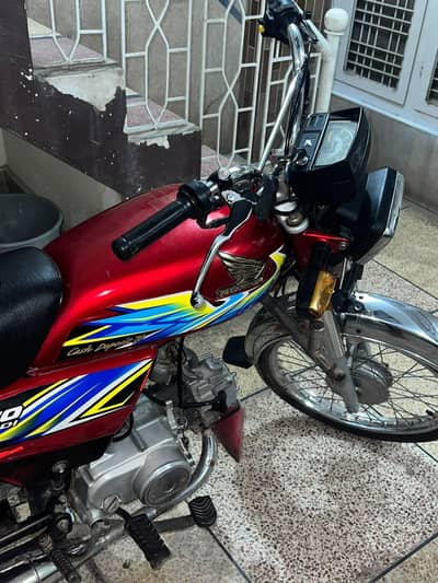 Honda CD 70 2021 model only one hand used