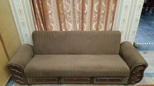 Sofa Cum Bed with Storage – Rs. 350,000