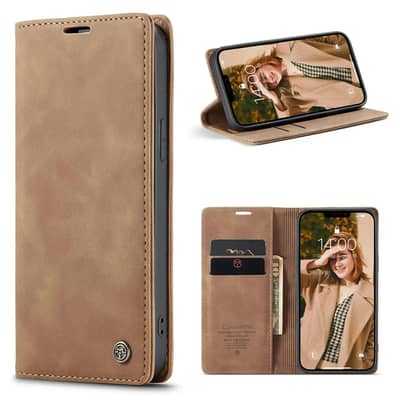 leather book cover for iphone all models and samsung all models