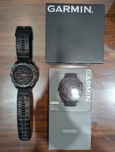 Garmin Fenix 8, 51 mm, Solar Sapphire.
