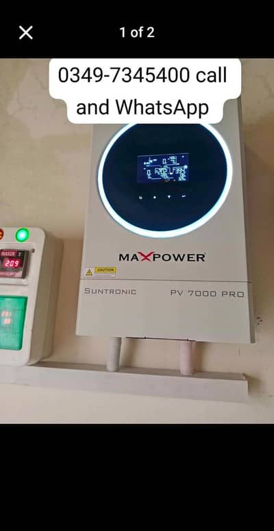 Max power inverter hybrid 6000kv for sale 0349-1409029 my WhatsApp