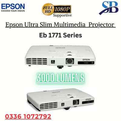 Branded Ultra Slim HDMI projectors available for sale