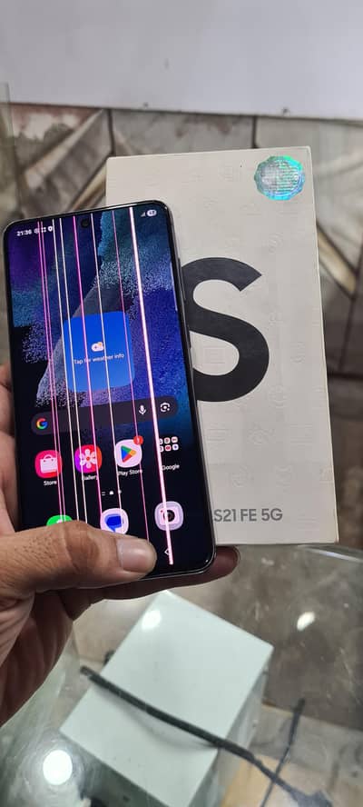 Samsung Mobile S21 FE LINE 8.256GB OFFICIAL PTA WITH BOX