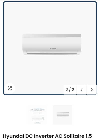 Brand New Hyundai 1.5 Ton DC inverter AC