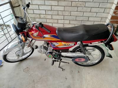 honda cd 70 brand new condition All ok 03185912318 my WhatsApp nbr