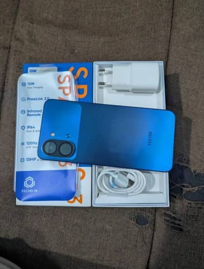 tecno spark Go3 4GB 64GB PTA approve