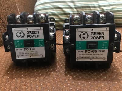 Green Power Japan Magnetic Contactor FC-8C & FC-65 220V- Original