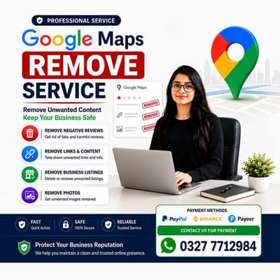 I am expert negative review removal Google map