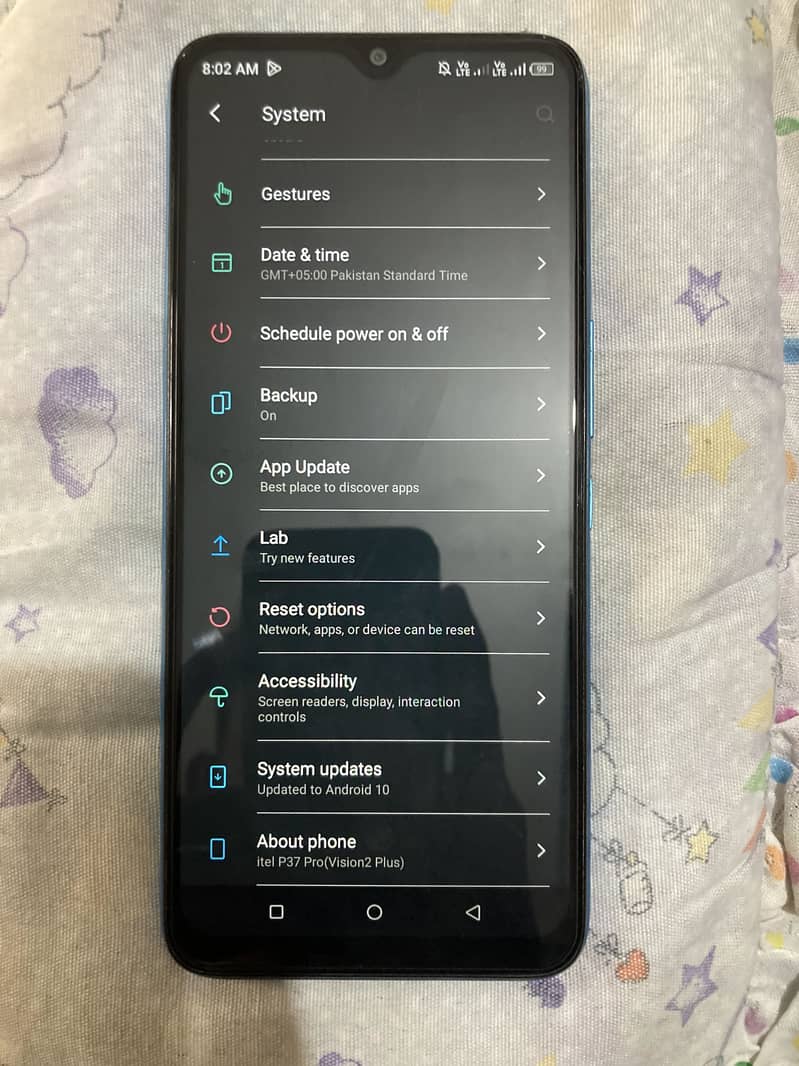 Itel Vision 2 Plus 0