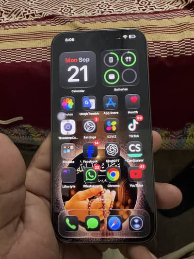 iPhone 16 pro max Desert colour