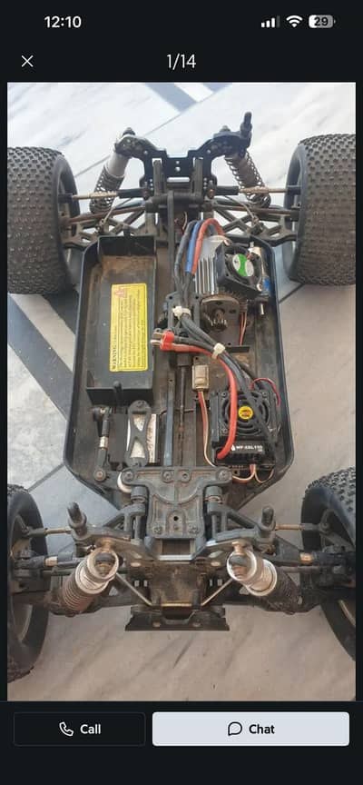 1/8 rc car 80km/h speed chasis & spare parts