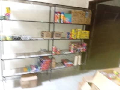04 Racks & 01 wooden Large Counter