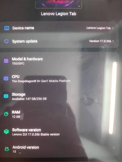 Lenovo Legion TB320FC